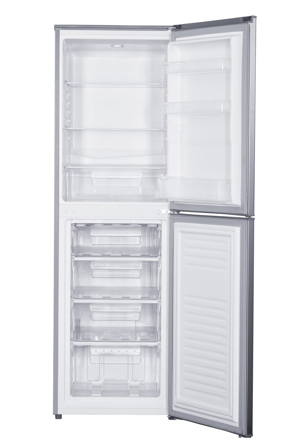 248L Freestanding Fridge Freezer 50/50 – Stainless Steel