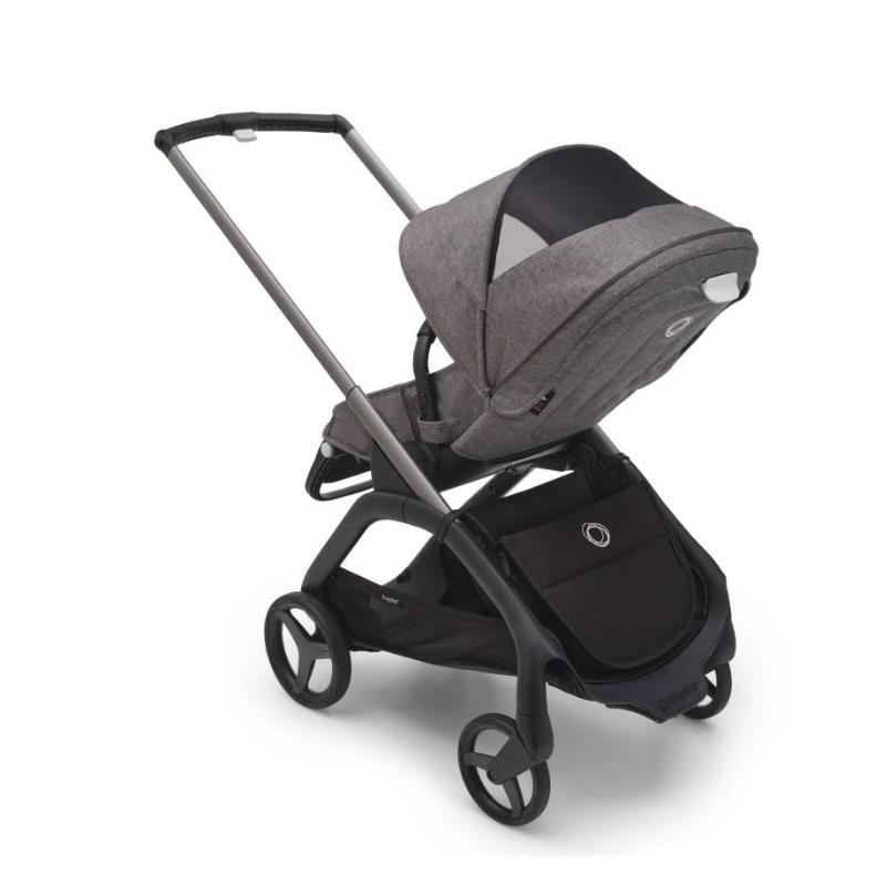 - Dragonfly Stroller and Bassinet Complete, Graphite/Grey Melange