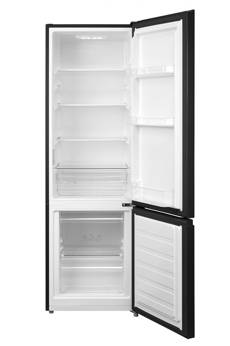 262L Freestanding Fridge Freezer 75/25 – Black