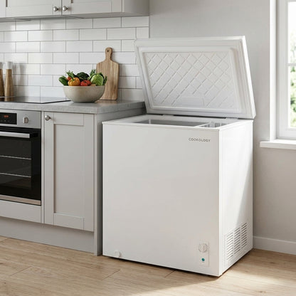 198L Freestanding Chest Freezer – White