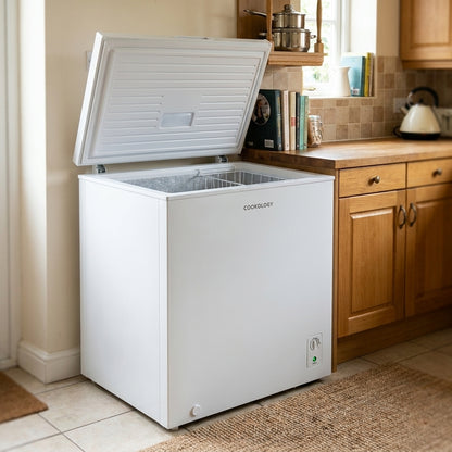 198L Freestanding Chest Freezer – White