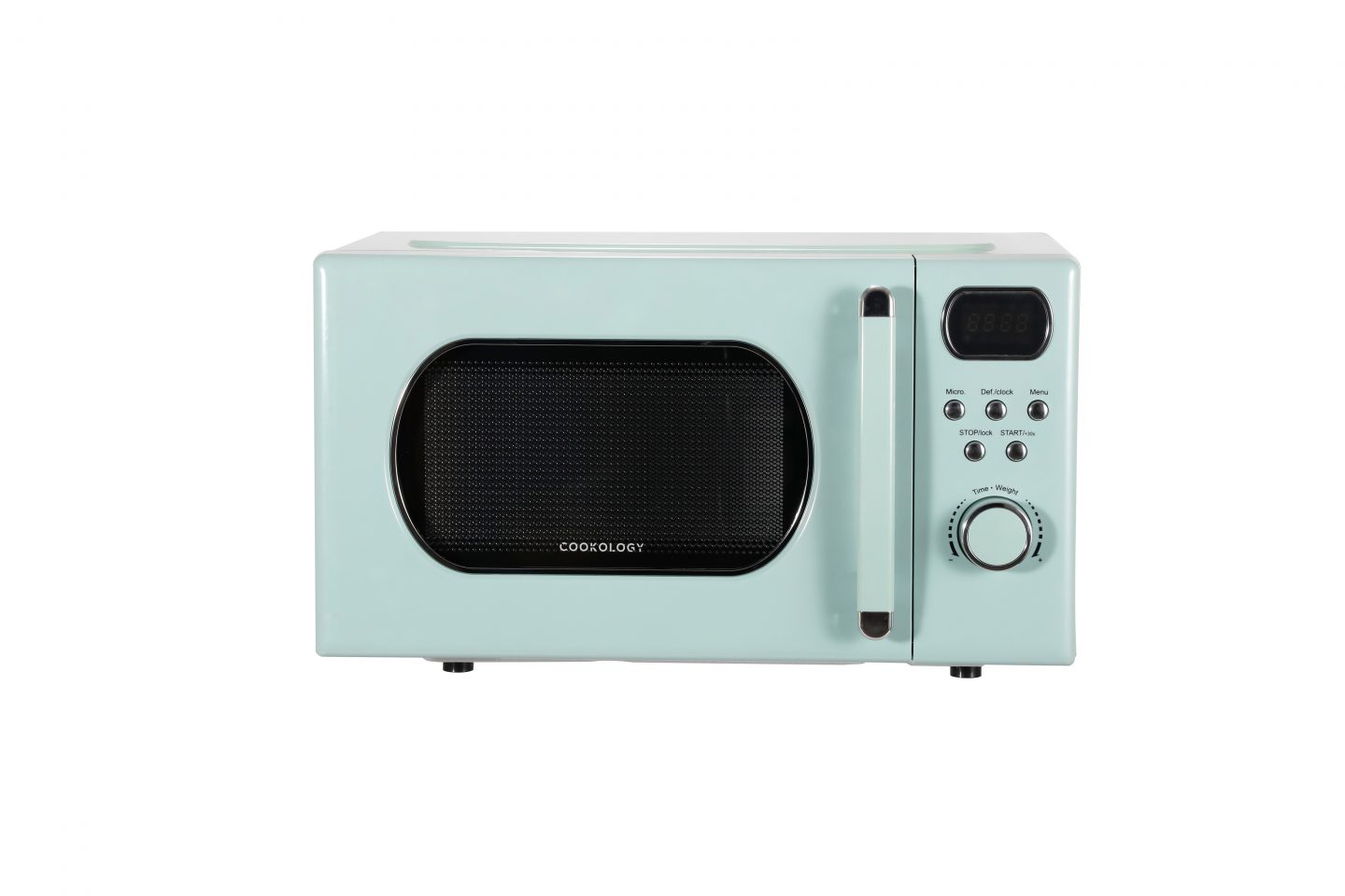 20L Freestanding Retro Microwave 800W – Mint Green