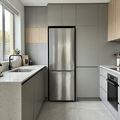 310L Freestanding Fridge Freezer 70/30 Frost Free – Stainless Steel