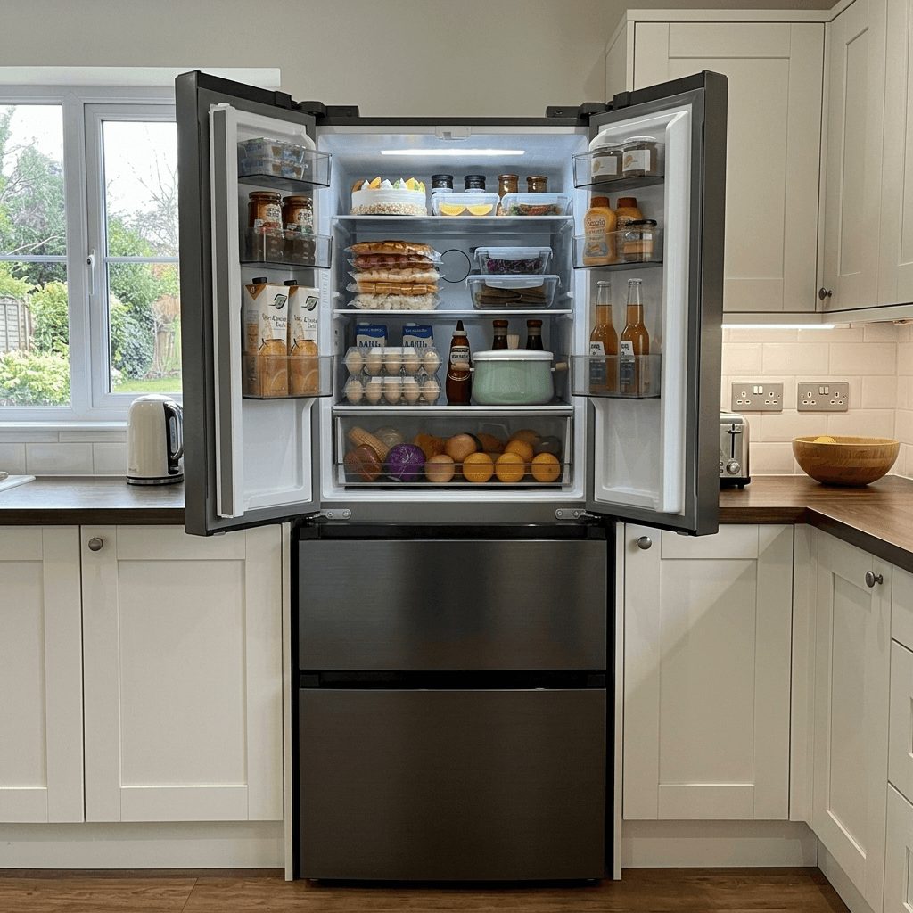 391L Freestanding Fridge Freezer 60/40 Frost Free – Stainless Steel