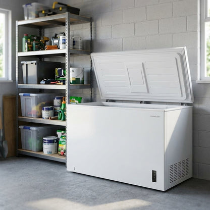 418L Freestanding Chest Freezer – White