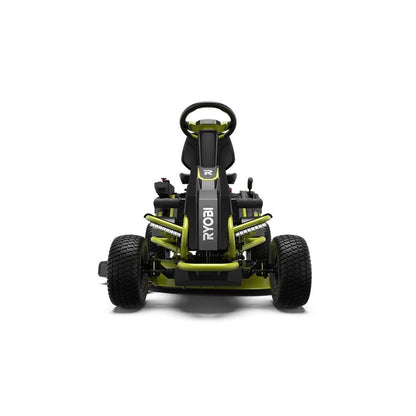 Ryobi 38 inches 100 Ah Battery Electric Rear Engine Riding Lawn Mower RY48111