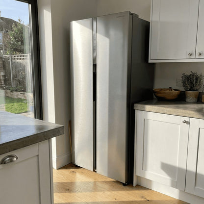 460L Freestanding Fridge Freezer 60/40 – Stainless Steel