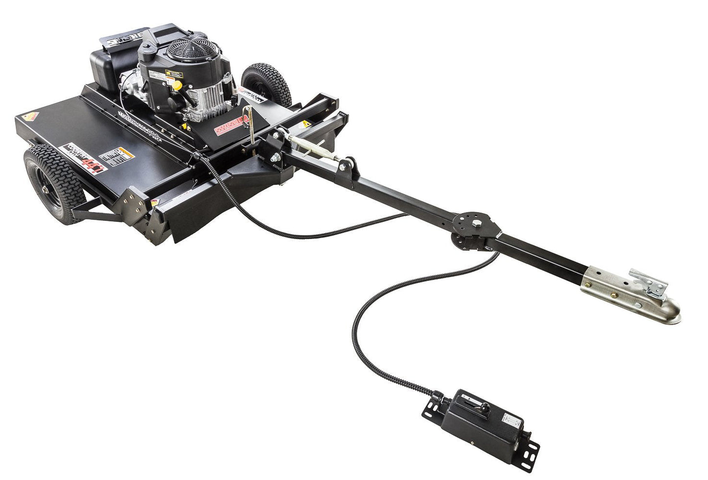 Swisher RC14544CPKA 14.5HP 12V Kawasaki 44" Commercial Pro Rough Cut tralcutter, Black