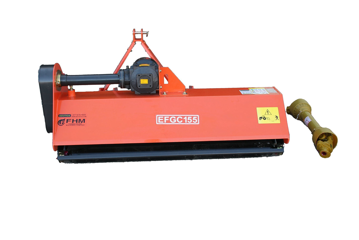 Farmer Helper 60" Heavy Duty Flail Mower Cat.I 3pt 25+HP Rating (FH-EFGC155) Requires a Tractor. Not a standalone Unit.