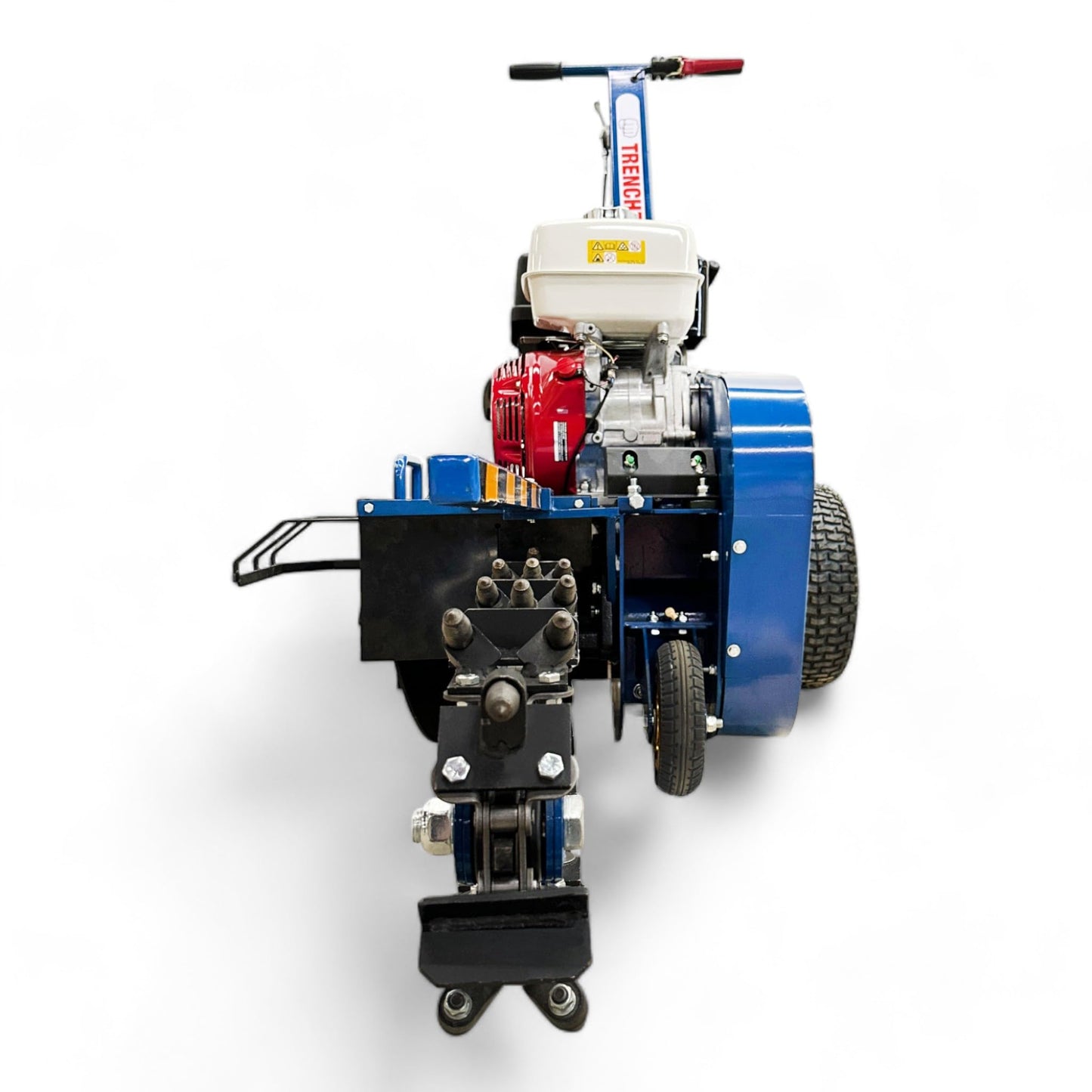 HOCTCR1500 Walk Behind Trencher Compatible with Honda GX390 13 HP EPA Engine + 25 INCH Digging Depth + 27 Tungsten Carbide Blades + 213.25 FT/HR TRENCHING Speed - Assembled in North America