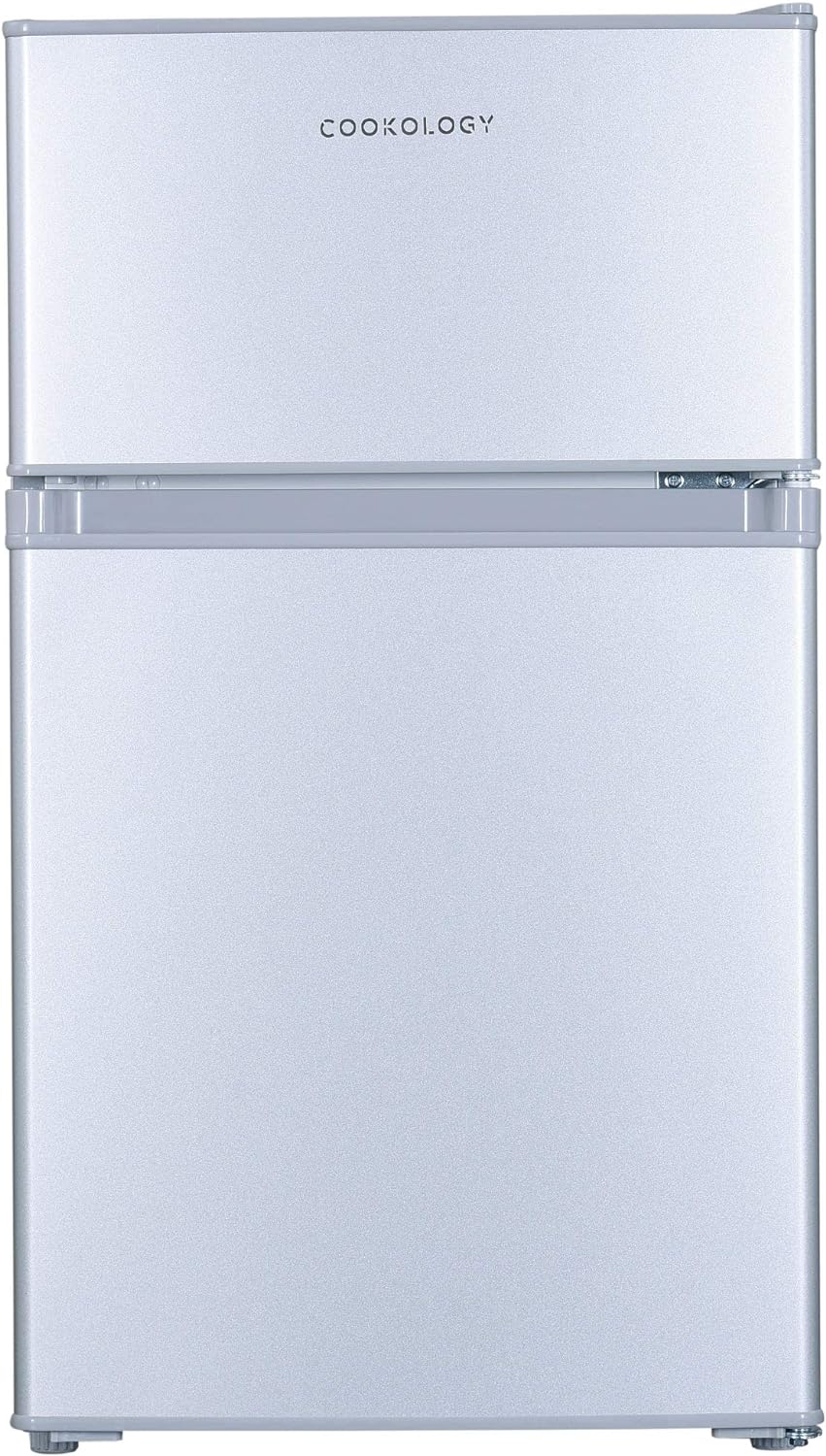 UCFF87SL Undercounter Fridge Freezer in Silver