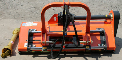 Farmer Helper 60" Heavy Duty Flail Row Mower with Hydraulic Offset