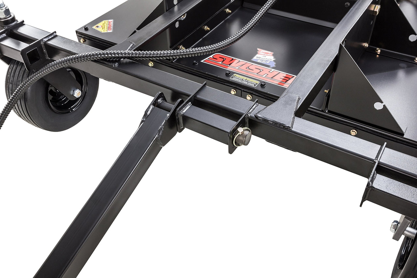 Swisher RC14552CPKA 14.5HP 12V Kawasaki 52" Commercial Pro Rough Cut trailcutter, Black