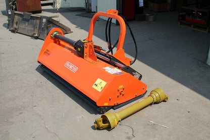 Farmer Helper 60" Heavy Duty Flail Row Mower with Hydraulic Offset