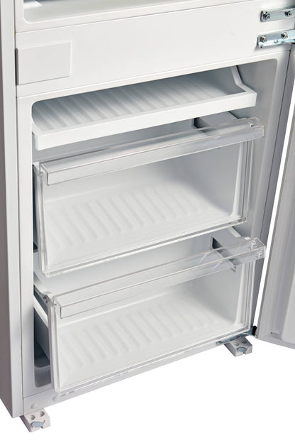 248L Integrated 70/30 Fridge Freezer & 10 Place Dishwasher Pack – White