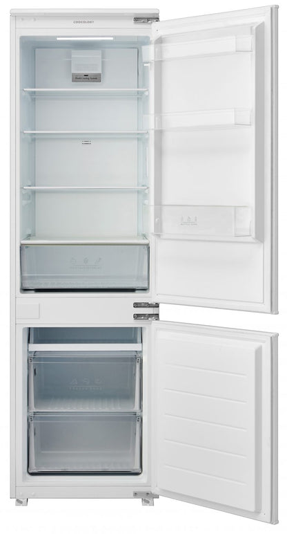 248L Integrated 70/30 Fridge Freezer & 10 Place Dishwasher Pack – White