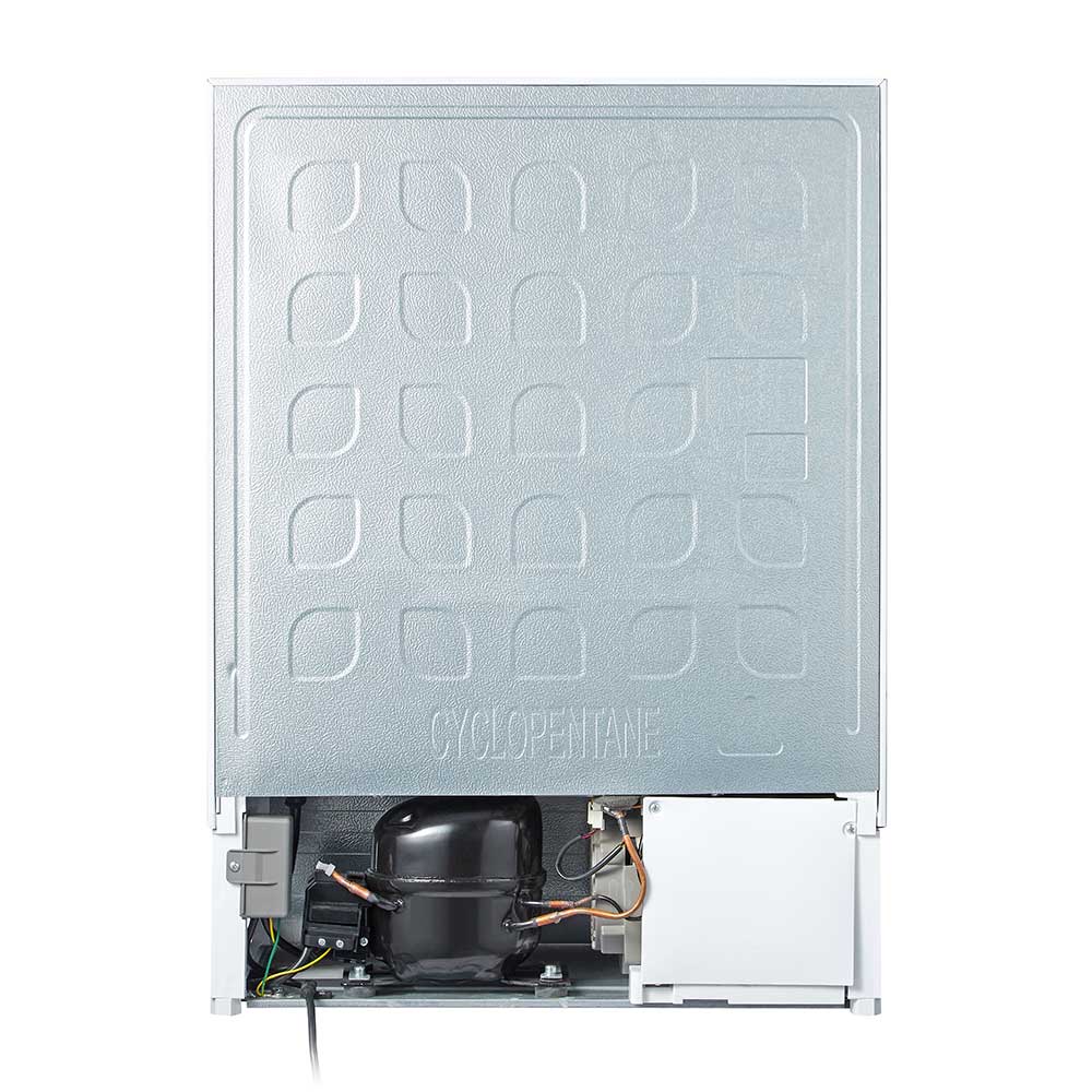 121L Integrated Under Counter Fridge with Ice Box – White
