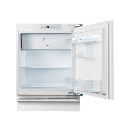 121L Integrated Under Counter Fridge with Ice Box – White