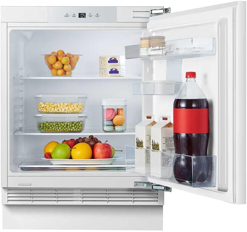 138L/97L Under Counter Integrated Fridge & Freezer Pack – White