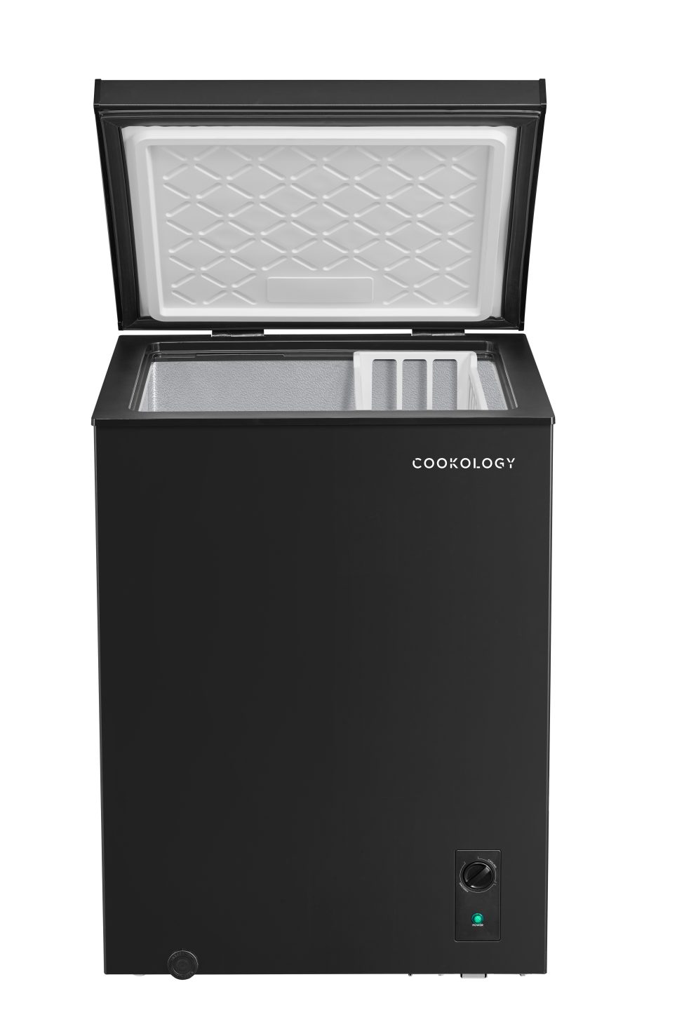 142L Freestanding Chest Freezer – Black