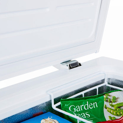 142L Freestanding Chest Freezer – White