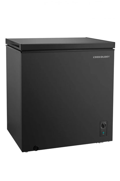 198L Freestanding Chest Freezer – Black