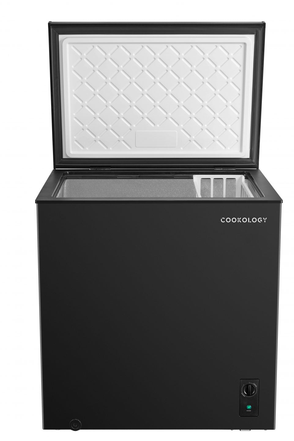 198L Freestanding Chest Freezer – Black