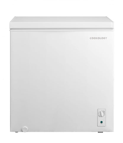 198L Freestanding Chest Freezer – White
