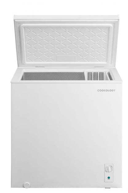 198L Freestanding Chest Freezer – White