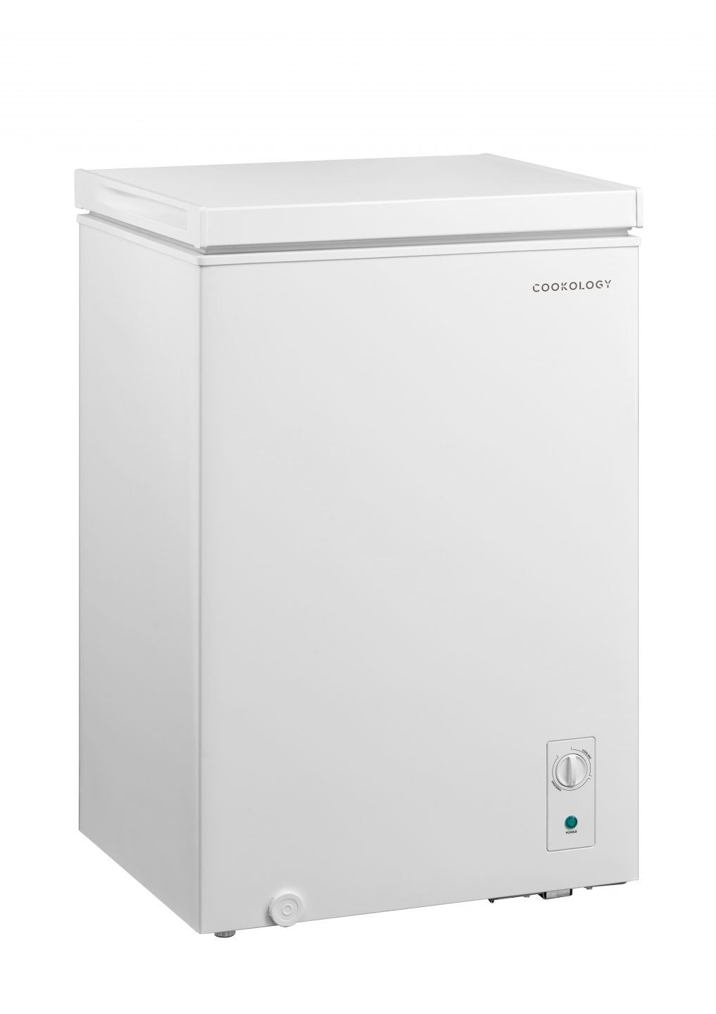 99L Freestanding Chest Freezer – White