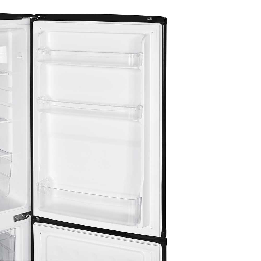 142L Freestanding Fridge Freezer 50/50 – Black