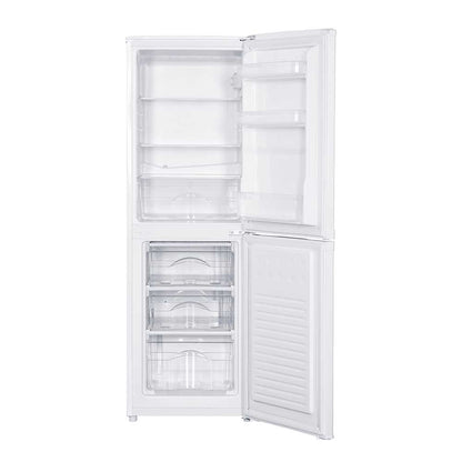 60cm Freestanding Dishwasher & 142L 50/50 Fridge Freezer – White
