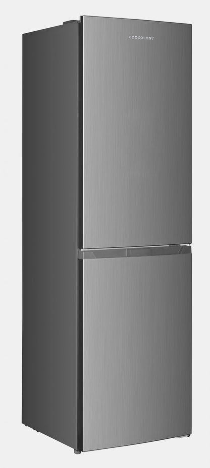 247L Freestanding Fridge Freezer 50/50 – Stainless Steel