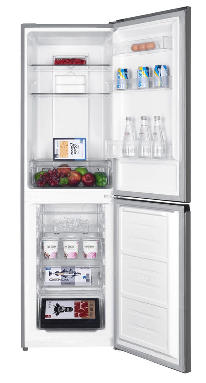 247L Freestanding Fridge Freezer 50/50 – Stainless Steel