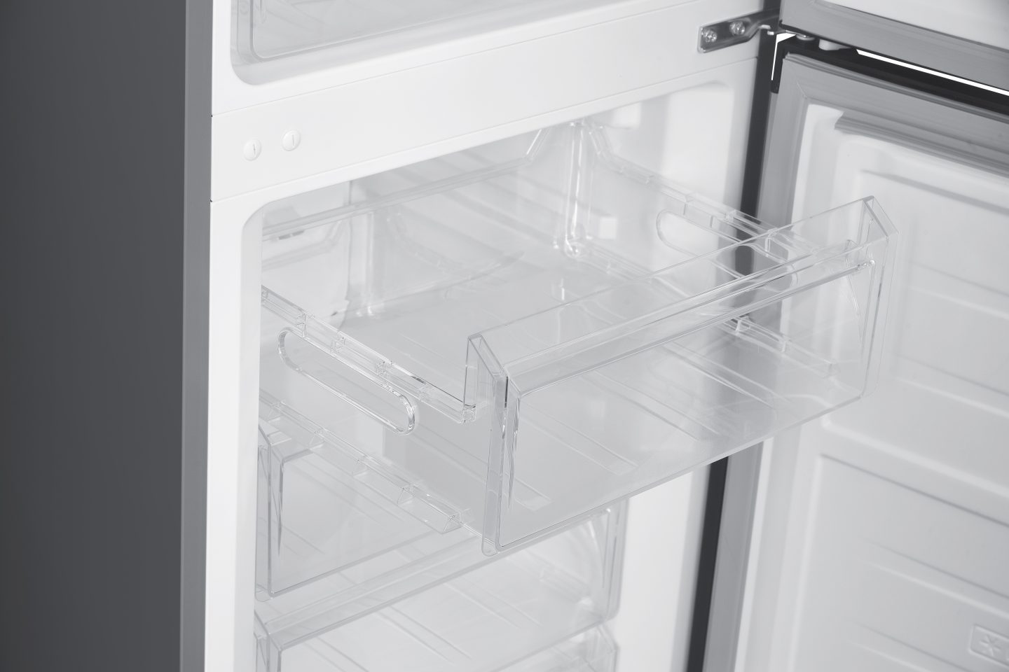 247L Freestanding Fridge Freezer 50/50 – Stainless Steel
