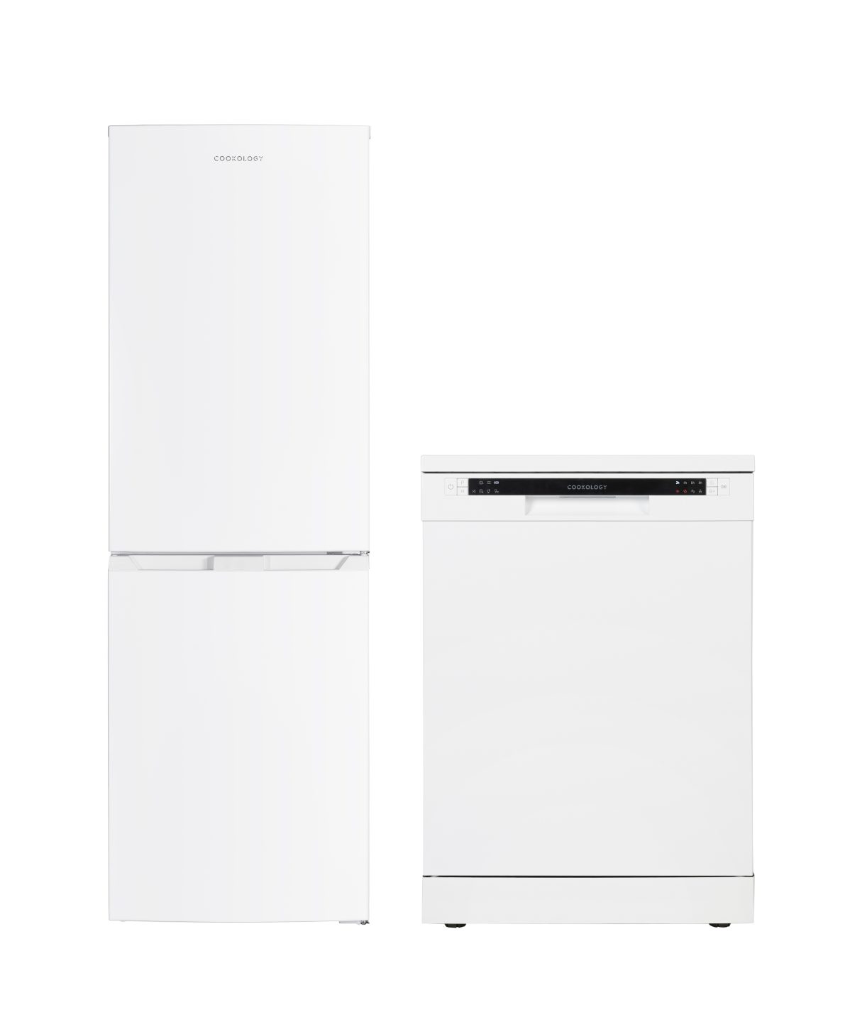 CFF2475050WH-CFSD613WH Appliance bundle fridge freezer dishwasher white