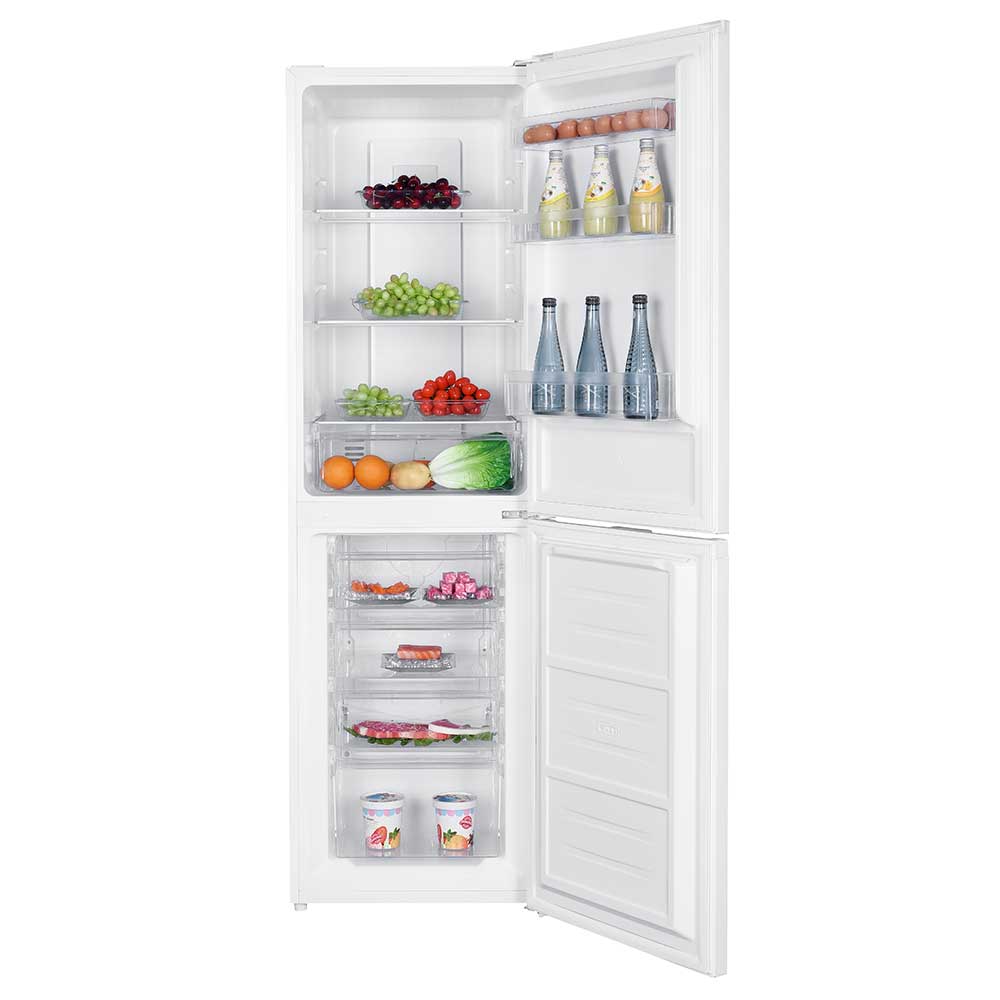 60cm Freestanding Dishwasher & 247L 50/50 Fridge Freezer – White