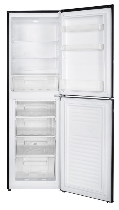 248L Freestanding Fridge Freezer 50/50 – Black