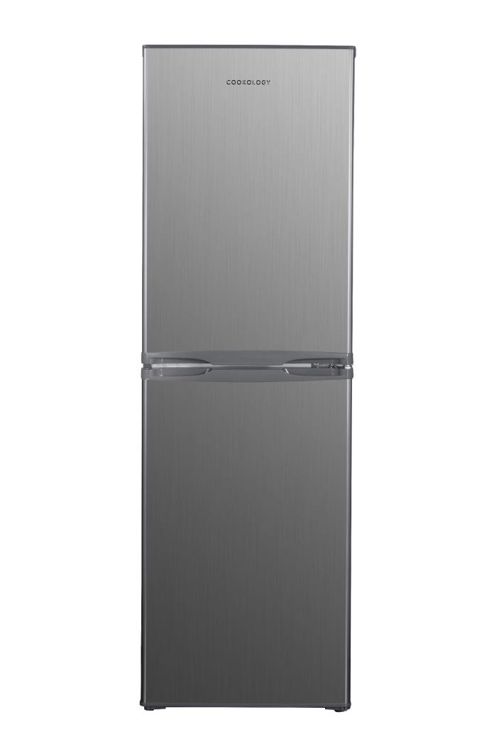248L Freestanding Fridge Freezer 50/50 – Stainless Steel