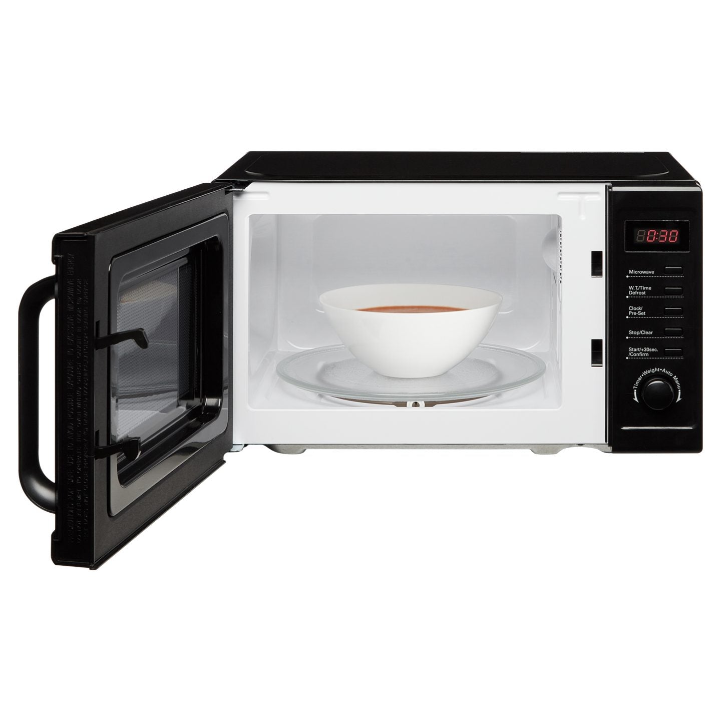 20L Freestanding Microwave 800W – Black