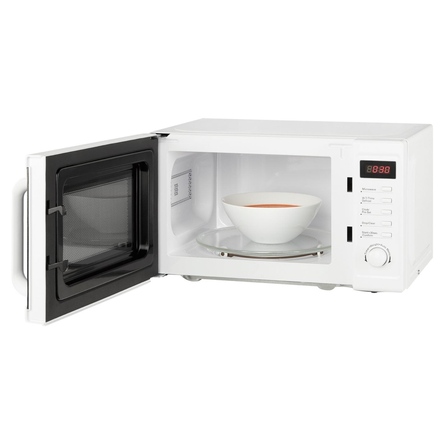 20L Freestanding Microwave 800W – White