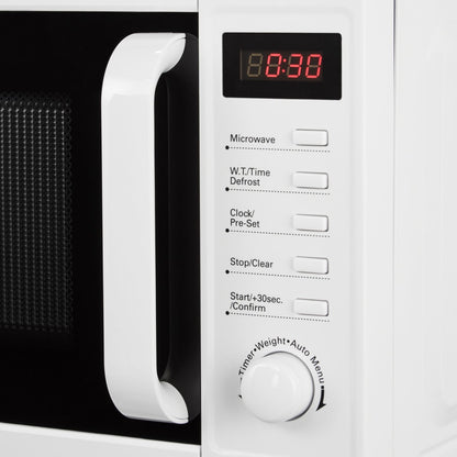 20L Freestanding Microwave 800W – White