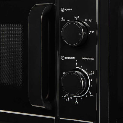 20L Freestanding Microwave 800W – Black