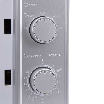 20L Freestanding Microwave 800W – Silver