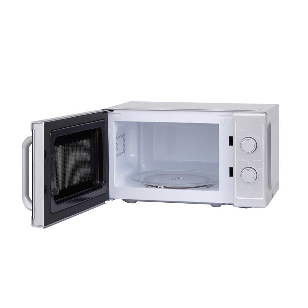 20L Freestanding Microwave 800W – Silver
