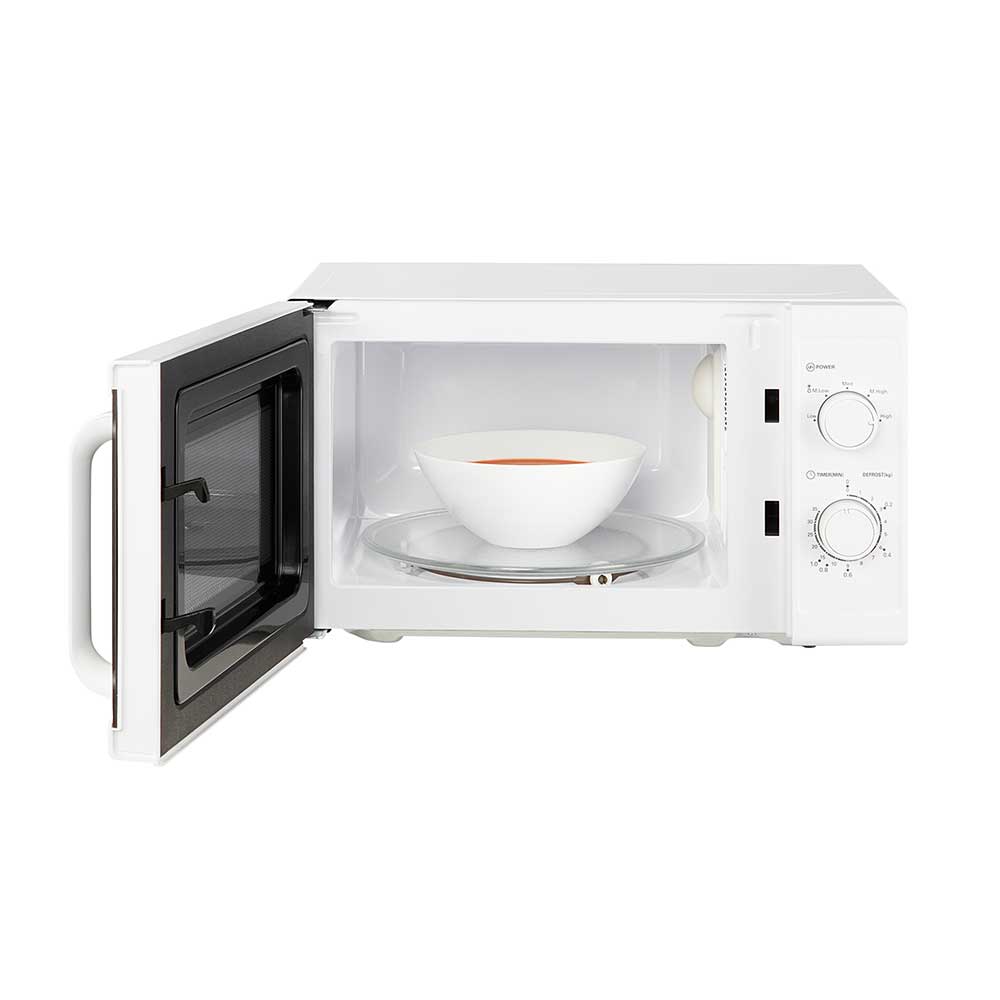 20L Freestanding Microwave 800W – White