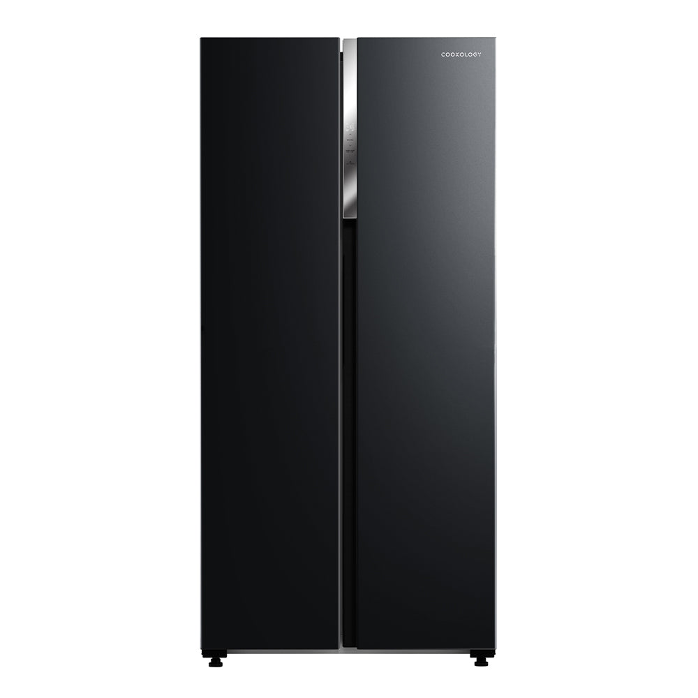460L Freestanding Side-by-Side Fridge Freezer 60/40 – Black