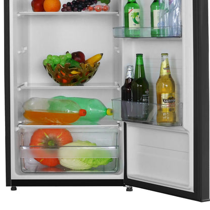 235L Freestanding Larder Fridge – Black
