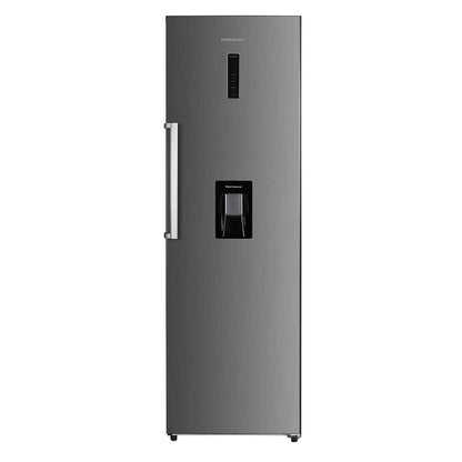 Bundle – 356L Inox Fridge with Water Dispenser & 274L Inox Freezer – Stainless Steel
