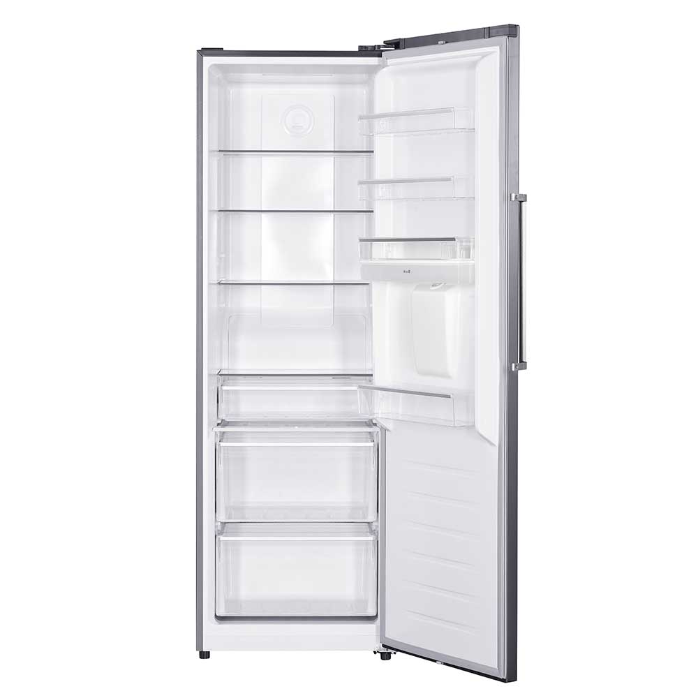 356L Freestanding Larder Fridge with Water Dispenser – Stainless Steel